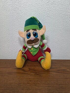 Plush Christmas Elf by National Entertainment Network 12" Stuffed Doll